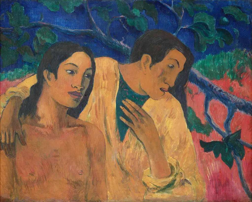Escape in Detail Paul Gauguin